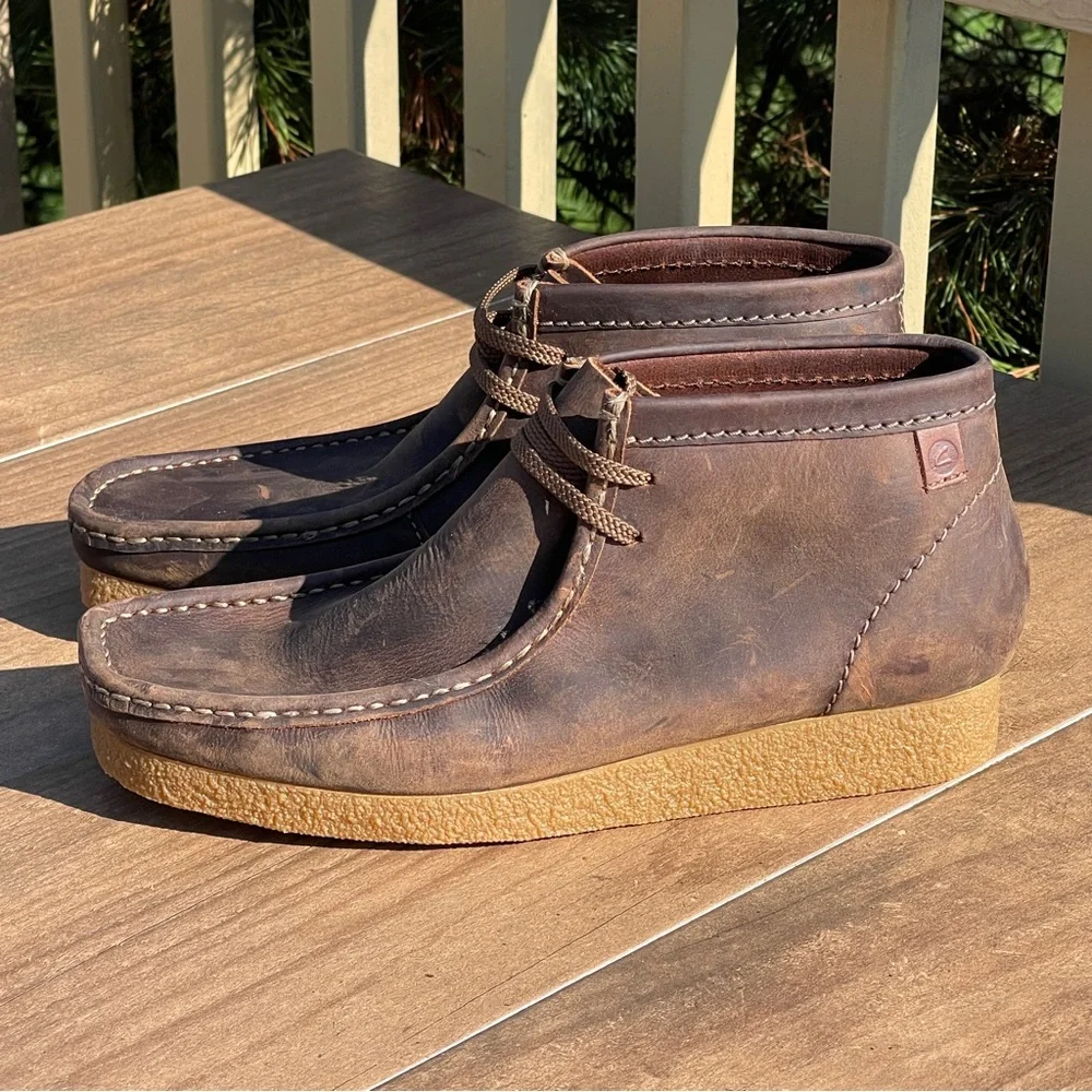 Clarks Collection Men's Shacre Boot Ankle Beeswax Brown